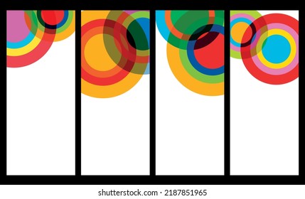 Minimalistic geometry abstract vector pattern design - stock illustration