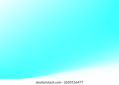 Minimalistic Gradient of Soft Blue Shades for Background Design