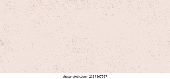 Minimalistic grainy eggshell paper texture. Vintage grunge background with speckles, dots, flecks and particles. Vector illustration