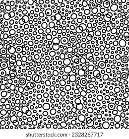Forma geométrica minimalista dibujada a mano, patrón contemporáneo imprimible sin fisuras. Fondo repetible simple en blanco y negro. Papel mural vectorial moderno.