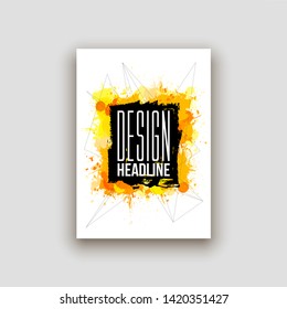 minimalistic hipster colored frame design set line gradient halftone. frame for text Modern Art graphics. design business cards, invitations, gift cards, flyers ,brochures isolated on white background
