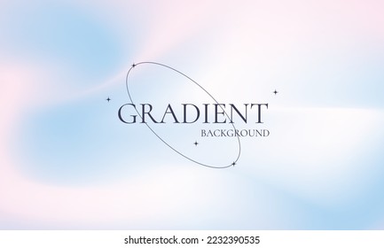 Fondo de degradado holográfico minimalista. Gradiente suave de moda en tonos pastel. textura suave y elegante, fondo de gradiente de malla de color