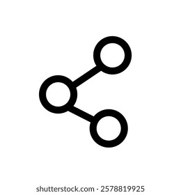 minimalistic icon representing sharing, with arrows pointing outward, symbolizing the transfer of content across platforms.

