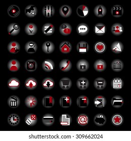 minimalistic icons for web site