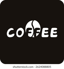 Minimalistic logo for coffee shop