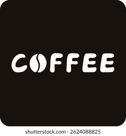 Minimalistic logo for coffee shop