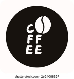 Logotipo minimalista para café