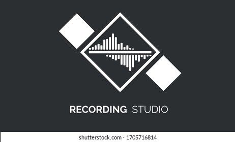 Minimalistic logo for creative companies or teams. Great for creative studios.