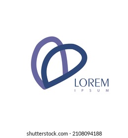 Minimalistisches Logo-Design. Kreative abstrakte Logo-Vektorgrafik-Design-Vorlage. Schönes und einfaches Element. Web, Digital, Internet, Marketing, Netzwerk-Technologie Logo Symbol.