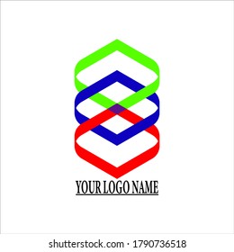 Minimalistic logo design. Creative logo. Beautiful and simple element.