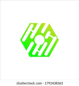 Minimalistic logo design. Creative logo. Beautiful and simple element.