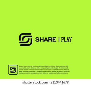 Minimalistic logo design. Creative logo. A beautiful and simple element.