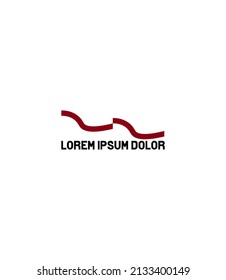 Diseño de logotipo minimalista. Logo creativo. Un elemento bonito y sencillo.	