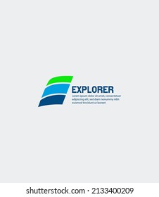 Minimalistic logo design. Creative logo. A beautiful and simple element.	