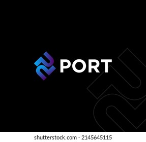 Minimalistic logo design. Creative logo. A beautiful and simple element.	