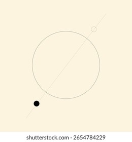 logotipo minimalista três círculos linha 