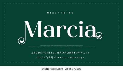 Minimalistic luxury alphabet, modern bold and sleek sans serif letters, inspired ancient runes and Bauhaus architecture font for elegance logo and headline, contemporary design. Vector typeset