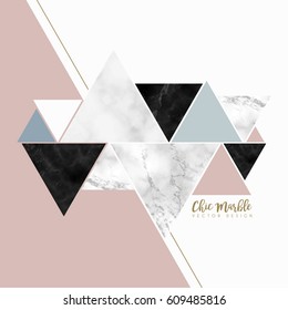 Minimalistic Marble Vector Design