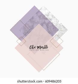 Minimalistic Marble Vector Design