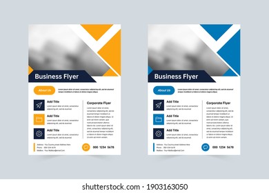 Minimalistic Market Business A4 Flyer Template