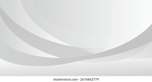 Um design de onda cinza de fundo minimalista e moderno, perfeito para apresentações profissionais, banners ou marca digital.