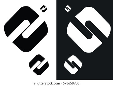 Minimalistic modern logo
Geometric icon