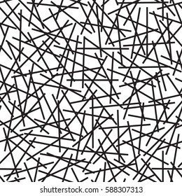 Minimalistic monochrome design. Seamless vector pattern