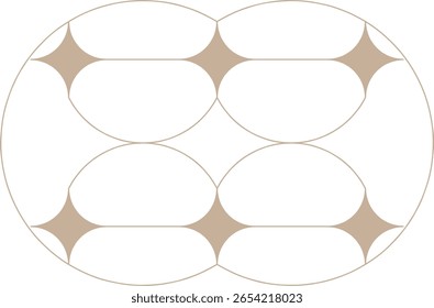 Elemento de design de brilho monocromático minimalista