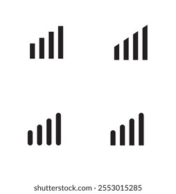 Minimalistic network icon design featuring interconnected nodes and lines, representing data sharing, communication and internet connectivity. Available in various styles, including flat, line art,3D