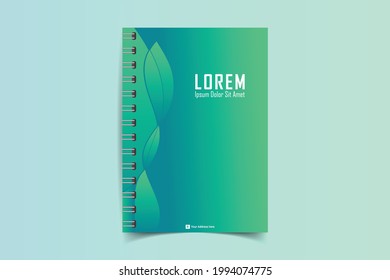 Minimalistic Notebook cover design templates. Layout set for covers of books, albums, notebooks, reports, magazines. Cover page design template. Geometric brochure layout. Vector illustration 