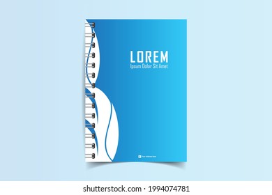 Minimalistic Notebook cover design templates. Layout set for covers of books, albums, notebooks, reports, magazines. Cover page design template. Geometric brochure layout. Vector illustration 