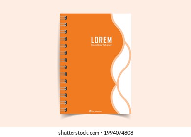 Minimalistic Notebook cover design templates. Layout set for covers of books, albums, notebooks, reports, magazines. Cover page design template. Geometric brochure layout. Vector illustration 