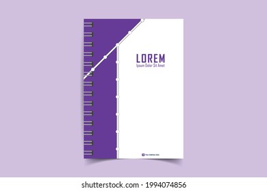 Plantillas de diseño minimalista de portadas para portátiles. Diseño de portadas de libros, álbumes, cuadernos, informes, revistas. Plantilla de diseño de portada. Diseño de folletos geométricos. Ilustración del vector 