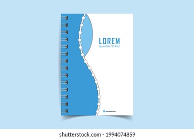 Minimalistic Notebook cover design templates. Layout set for covers of books, albums, notebooks, reports, magazines. Cover page design template. Geometric brochure layout. Vector illustration 
