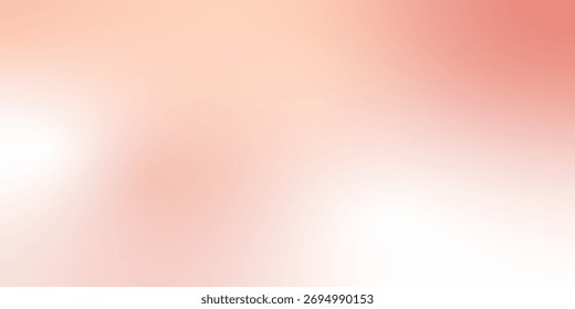 Fondo de colores desnudos minimalistas. Gradiente con cálidos tonos rojos, rosados y beige. Diseño pastel de graduación. Colores neutros por transición. Textura de Ilustración vectorial.