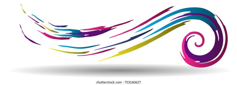 Minimalistic ornament. Decorative element. Abstract vector background. 