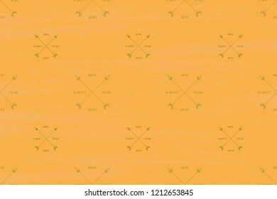 minimalistic pattern of arrows and number two thousand nineteen. Christmas decorations. 