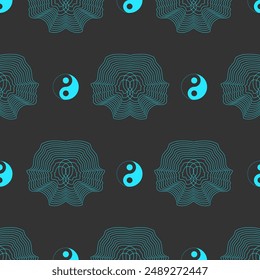 Minimalistic pattern background creative abstract artwork vector. Creative artwork with human concept. Design for Template ,card, poster, banner, print for t-shirt, pin, badge, patch.