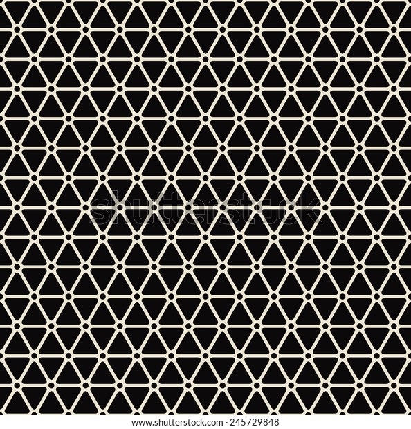 Minimalistic Pattern Triangles Rounded Corners Can Stock Vector ...