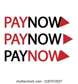 Minimalistic pay now button for website payment process. Pixel Perfect.