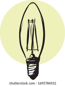 Minimalistic pictogram collection. Illustration with light bulbs and light sources. Clip art vector illustration.
EPS 10 sticker. Isolated outline. Coloring book or packing set