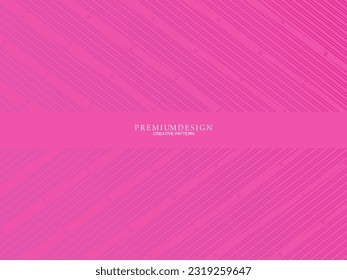 Minimalistic pink premium abstract background with luxury geometric elements. Exclusive wallpaper design for posters, flyers, presentations, websites, etc.