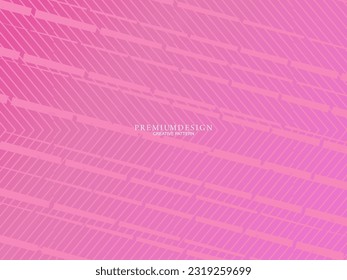 Minimalistischer rosafarbener, abstrakter Hintergrund mit luxuriösen geometrischen Elementen. Exklusives Bildschirmhintergrund-Design für Poster, Flyer, Präsentationen, Websites usw.
