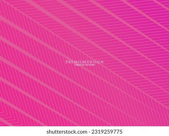 Minimalistischer rosafarbener, abstrakter Hintergrund mit luxuriösen geometrischen Elementen. Exklusives Bildschirmhintergrund-Design für Poster, Flyer, Präsentationen, Websites usw.