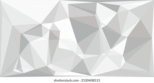 Composición poligonal minimalista con tonos neutros y ángulos agudos en una estructura geométrica
