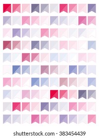  Minimalistic printable ombre  small flags planner stickers for all kind of planners ,notebooks,scrapbooks,school,paper,agendas,fabric etc.