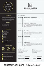 Minimalistic Resume Template