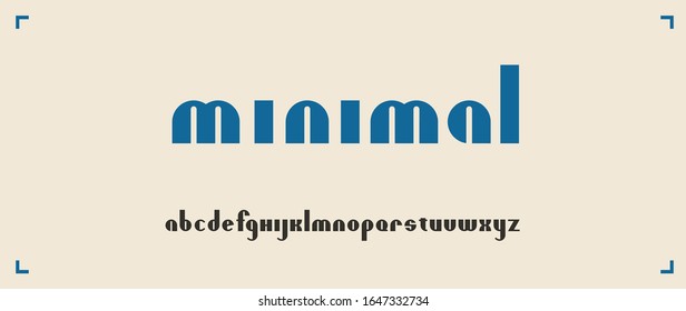 Minimalistic round font, modern typeface, perfect for headlines, logos, magazines and many other uses.