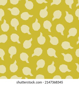 Minimalistic seamless pattern. Simple geometric shape. Abstract vector illustration for printing, decoration, textile, branding design