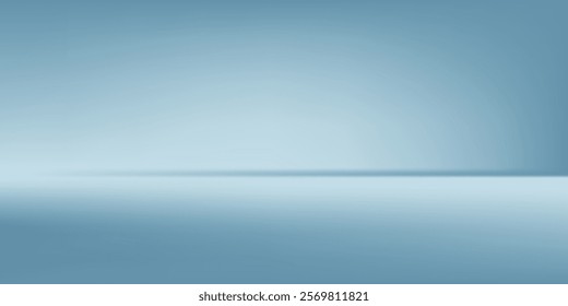 Minimalistic simple abstract light blue background for product presentation. 